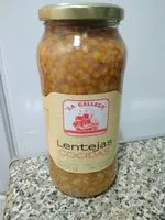 Mängden socker i Lentejas cocidas