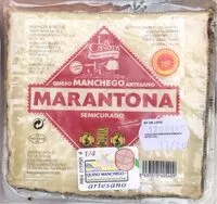 Mängden socker i Queso manchego artesano