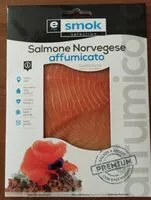 Mängden socker i Salmone norvegese affumicato qualità extra