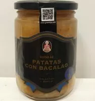 Mängden socker i Guiso de patatas con bacalao