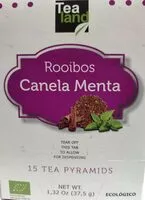 Mängden socker i Té Rooibos Canela Menta