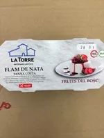 Mängden socker i Flam de nata fruites del bosc