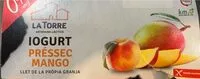 Mängden socker i Yogur denatado  melocoton y mango