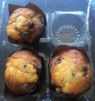 Mängden socker i Muffins con chips de chocolate