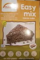 Mängden socker i Easy mix cacao cake