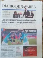 Mängden socker i Diario de Navarra