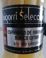 Mängden socker i Esparragos de Navarra blanco extra