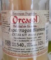 Mängden socker i Espárragos blancos