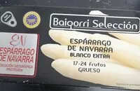 Mängden socker i Espárragos de Navarra