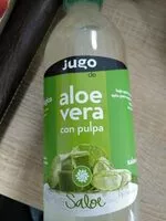 Mängden socker i Jugo de aloe vera con pulpa