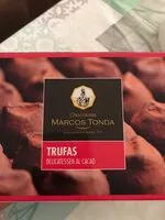 Mängden socker i Trufas delicatessen al cacao