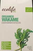 Mängden socker i Algue Wakame Ecologique