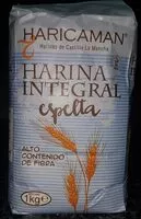 Mängden socker i Harima integral espelta