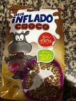 Mängden socker i Arroz inflado choco