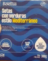 Mängden socker i Bolettus - Setas con verduras