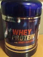 Mängden socker i 100% WHEY PROTEIN with WHEY isolated.