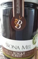 Mängden socker i Miel de bosque cruda