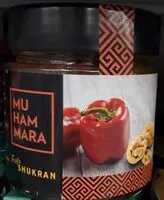 Mängden socker i Muhammara