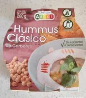 Mängden socker i Hummus clásico de garbanzo