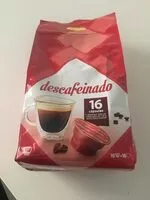 Mängden socker i Descafeinado