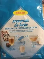 Mängden socker i Cápsulas de preparado de leche