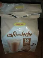 Mängden socker i Cápsulas de café con leche