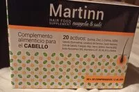 Mängden socker i Martinn hair food supplement