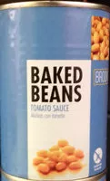 Mängden socker i Baked beans tomate sauce