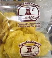 Mängden socker i Patatas fritas artesanas