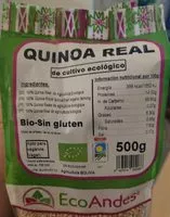 Mängden socker i Quinoa Real