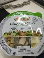 Mängden socker i Ensalada César con Pollo