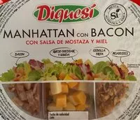 Mängden socker i Manhattan con bacon