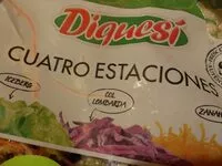 Mängden socker i Diquesi 4 estaciones