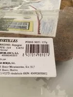 Mängden socker i Myrtille