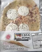 Mängden socker i Pizza queso de cabra