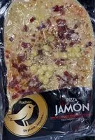 Mängden socker i Pizza jamon