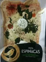 Mängden socker i Pizza espinacas