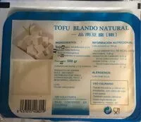 Mängden socker i Tofu blando natural
