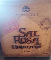 Mängden socker i Sal rosa del Himalaya fina