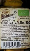 Mängden socker i Curcuma molida bio