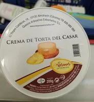 Mängden socker i Crema de torta del casar