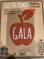 Mängden socker i Suc de poma Royal Gala 100% Natural