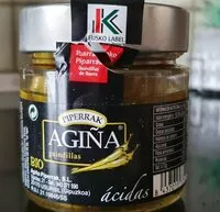 Mängden socker i Piperrak AGIÑA