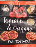 Mängden socker i Tomate & Orégano Pan Tostado