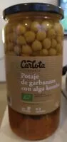 Mängden socker i Potaje de garbanzos con alga kombu