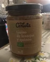 Mängden socker i Guiso de lentejas y quinoa