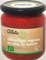 Mängden socker i Albóndigas veganas en salsa de tomate