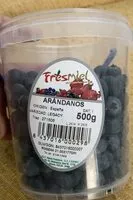 Mängden socker i Arándanos