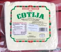Mängden socker i Queso fresco tio cotija