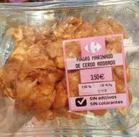 Mängden socker i Magro marinado de cerdo adobado